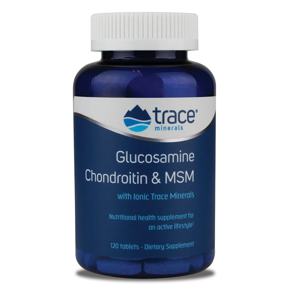 Trace Minerals Glucosamine Chondroitin & MSM Tablets