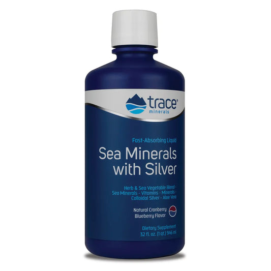 Trace Minerals Ionic Liquid Sea Minerals + Silver
